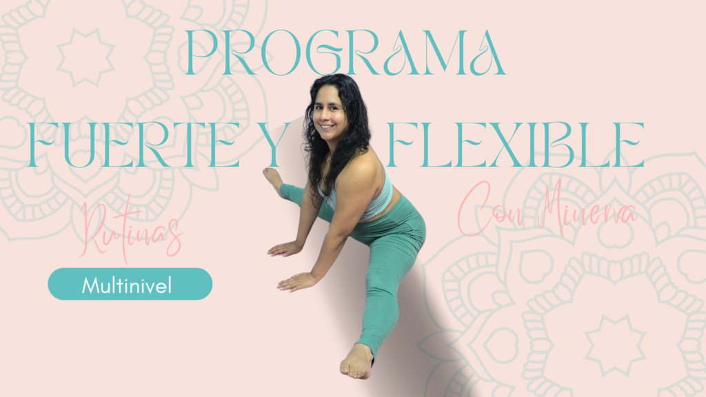 Miniatura para YouTube Rutina de Yoga minimalista rosa verde (9)